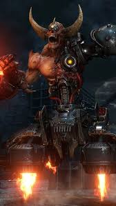 Doom Eternal Doomhunter Monster 4k Hd Mobile Smartphone And Pc Desktop Laptop Wallpaper 3840x2160 1920x1080 2160x3840 1080x19 Doom Demons Doom Doom Game