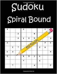 Sudoku puzzle book for adults: Sudoku Spiral Bound 450 Puzzles Easy Medium Hard And Very Difficult Puzzle Books Plus P K Rizza 9781726247023 Amazon Com Books