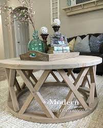 Gorgeous Rustic Round Farmhouse Coffee Table Coffee Table Farmhouse Coffee Table Handmade Home Decor