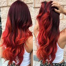 20 Bright Red Hairstyles That Sizzle Bright Red Hair Red Hair Color Red Hair