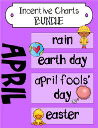 April Incentive Chart Bundle