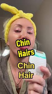 Epilating Chin Hair
