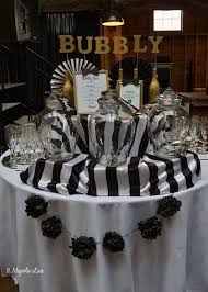 Black And White 40th Birthday Party Ideas Black And White Bowtie Ball 11 Magnolia Lane Gold Birthday Party Elegant Birthday Party Black Gold Party