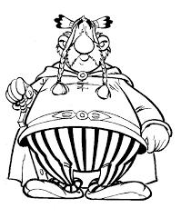 Il a été produit en allemagne sous le titre asterix in amerika. Coloriage Obelix Indien En Couleur Dessin Gratuit A Imprimer