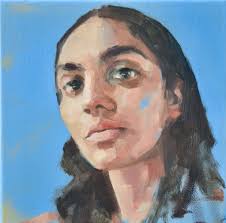 oil painting, alla prima, 20x20cm