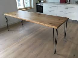 Eiche Massiv Tischplatten Auf Mass Kaufen Auf Ricardo