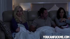 Sleepover with step-mom - Visitors present means a provocative sleepover with step-mom