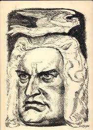 Johann Sebastian Bach 1685 1750 Caricature 1914 By Paul Horst Schulze 1876 1937 Published I Classical Music Composers Creative Artists Classical Music