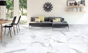 Nt17 2170fl Upgrade Calacatta Plus Polished Floor Wall Tile 600 X 600mm The Calacatta Plus Ser Living Room Designs Luxury Vinyl Tile Flooring Tile Design
