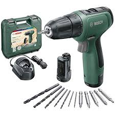 bosch akku bohrschrauber easydrill 1200 2 akku 12tlg zubehor set 12 volt system im koffer baumarkt malerbedarf w akku bohrschrauber bohrschrauber bosch akku