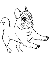 Puppy hond kleurplaat voor print gratis kleurplaten. Kleurplaat Mopshond Leukekleurplaten Nl