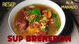 Resep Cara Membuat Sup Brenebon Kacang Merah Ala Manado Kacang Merah Kota Manado Resep