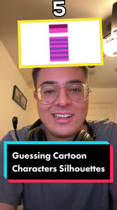 Guessing Cartoon Characters Silhouettes