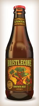 Bristlecone Brown Ale Label And Bottle Design For Uinta Brewing Company Salt Lake City Utah Uinta Brewing Beer Brewing Beer Brands