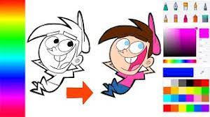Please note this is a digital product and will be an instant download. Painting Coloring Pages Timmy Turner From Fairly Oddparents On My Pc With Ms Paint 3d Youtube
