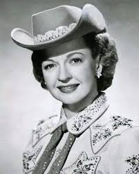 Dale Evans, she -- had to grow up fast. Married at 14, had a child at 15  and was left by her husband at 16. But Dale could sing and write songs