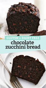 Gluten Free Chocolate Zucchini Bread Dairy Free Ultra Chocolatey Recipe Chocolate Zucchini Bread Chocolate Chip Zucchini Bread Chocolate Zucchini