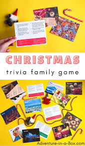 Some are easy, some hard. Christmas Trivia For Kids Adventure In A Box