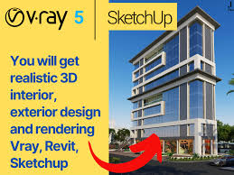 Gates, front doors and the pathway to your home. You Will Get Realistic 3d Interior Exterior Design And Rendering With Revit Sketchup Upwork