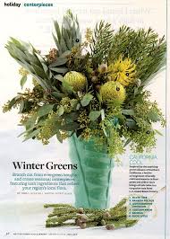 A fun image sharing community. My Holiday Centerpieces For Bh G Seasonal And Local Winter Greenery And More Debra Prinzing