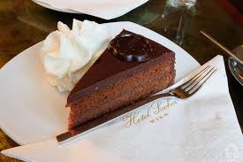 Original Sacher Torte At Sacher Cafe Food Desserts Torte