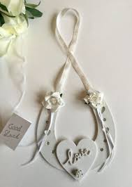Wedding Shabby Chic Good Luck Horse Shoe Bride Groom Gift By Strawberryletter On Etsy Bride And Groom Gifts Shabby Chic Wedding Small Gift Tags