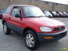 1996 Rav4 2 Door - Bright Red Gray Photo 3 In 2021 Toyota Rav4 Car Colors Toyota