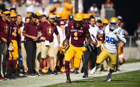 Sun devils upset the ducks. N Keal Harry Football Arizona State University Athletics