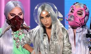 But then again, it was her outfits that really caught all the attention. Lady Gaga Encourages Fans To Wear A Mask As A Sign Of Respect During 2020 Vmas Celebrity News Showbiz Tv Express Co Uk