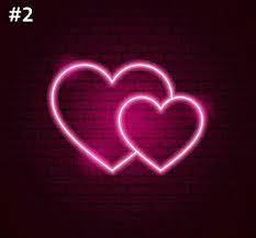 Heart By Heart Neon Signneon Sign Bedroomled Signneon Etsy In 2021 Neon Signs Neon Sign Bedroom Neon Words