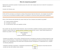 Solved Why Do Companies Go Global Multinational Corporat Chegg Com