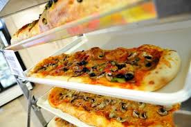 Besides making some of the best baked goods in the world, sanremo offers a wide variety of prepared foods with a hot table. Pizza Bread One Of A Kind Picture Of Sanremo Bakery And Cafe Toronto Tripadvisor