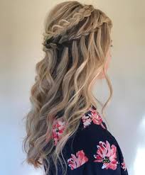 This beautiful hairstyle provides a braid crown, starting on one side and ending at the other. 40 Flowing Waterfall Braid Styles Waterfall Braid Tutorial And Inspiration