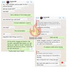 Aktres zahirah macwilson meminta kamal adli agar segera mengakui kesilapan sekaligus tidak membabitkan namanya atas isu yang timbul. Kencing Orang Pandai Zahirah Macwilson Dedah Perangai Kamal Adli Murai My