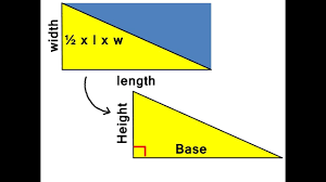 Maths How To Find Area Of Right Triangle English Youtube