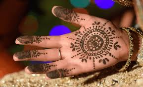 Gambar henna pengantin pada telapak tangan maupun kaki yang sangat mudah dibuat. 35 Gambar Henna Tangan Kaki Pengantin Motif Corak Model Simple