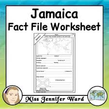 This Worksheet Asks Students To Locate Information About Jamaica It Could Be India Facts Geography Lessons Research Skills