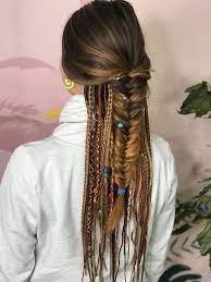 Pin By Ipek Karakoc On Synthetic Dreads Hair Styles Hippie Hair Viking Hair