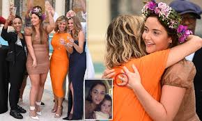 Celebrity wedding dresses top wedding dresses wedding dress trends colored wedding dresses bridal dresses wedding ideas wedding aisle british actresses actors & actresses jacqueline jossa bridesmaid dresses wedding dresses soaps dramas famous people all things. I M A Celebrity Winner Jacqueline Jossa Puts Her Wedding Ring Back On Daily Mail Online