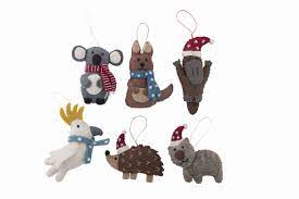 Xmas Australian Animals Copy Christmas Decorations Australian Aussie Christmas Australian Christmas