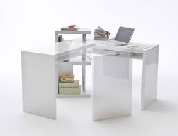 ( 4 / 5 sterne) Schreibtisch Mats Weiss Hochglanz Burotisch Computertisch Regal Buro Kaufen Bei Vbbv Gmbh Co Kg