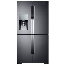 Capacity and featuring with a generous 26 cu. Samsung Rf28k9070sg 36 Inch 4 Door French Door Refrigerator With 28 1 Cu Ft Total Capacity Triple Cooling System Ice Master Ice Maker External Water Ice Dispenser In Black Stainless Steel