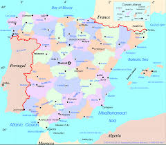 Spain cities spain cities are divided into 17 autonomous communities that are further subdivided into provinces. City Map Of Spain