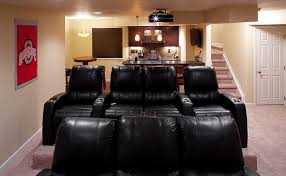 Check spelling or type a new query. Basement Bar Behind Stadium Seating Media Room Highcraft
