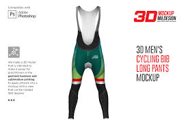 Those are the two most professional mockups i. 3d Cycling Bib Long Pants Mockup Creative Photoshop Templates Creative Market