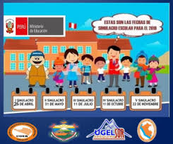 Suspenden la ejecución de simulacros y simulaciones aprobados mediante r.m. El Ministerio De Educacion Publico El Cronograma De Simulacros Nacionales Escolares 2019 Mdjh