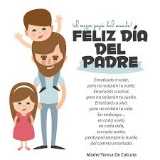 El día del padre es una celebración u homenaje dedicada a los padres. Poemas Dia Del Padre 2017 Imagenes Y Tarjetas