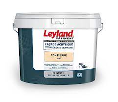 Peinture à base de résine hydropliolite pour la protection et la décoration des façades. Peinture Facade Leyland Professionnel Ton Pierre 10l Castorama