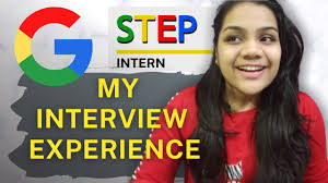 GOOGLE STEP INTERVIEW EXPERIENCE