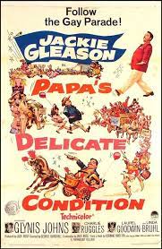 Original Movie Poster Papa S Delicate Condition Jun 27 2008 Clark S Fine Art Auctioneers Inc In Ca Jackie Gleason Papa Original Movie Posters